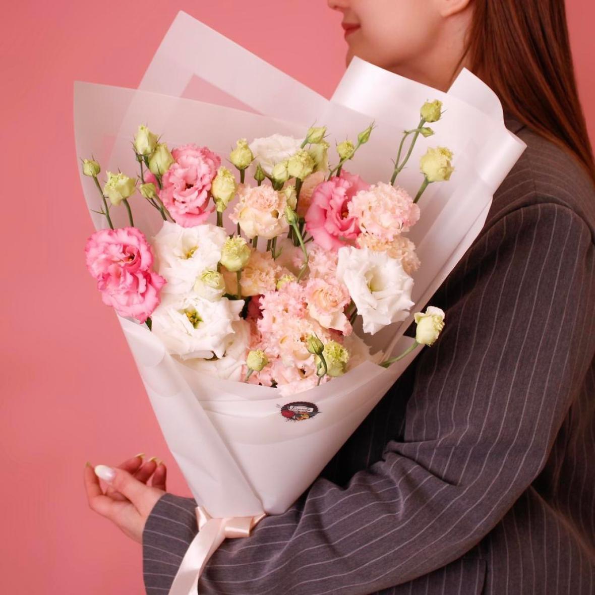 Махровая эустома, 9 шт