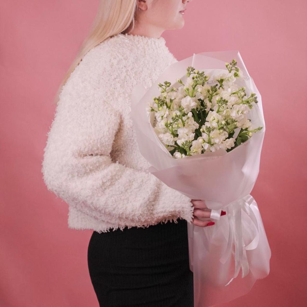 Белая маттиола, 5 шт