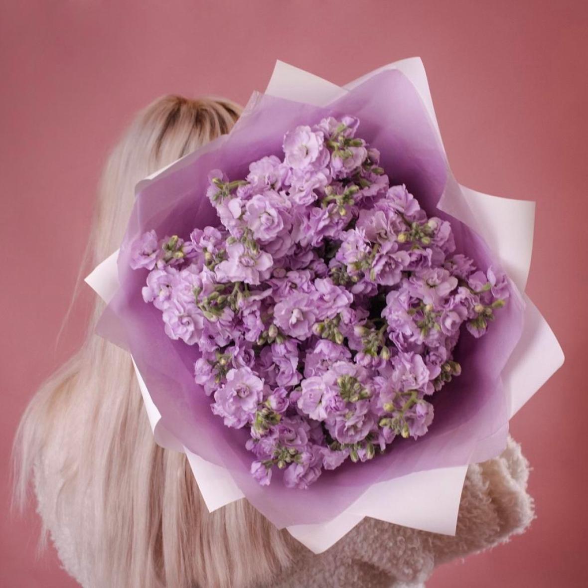 Фиолетовая маттиола, 9 шт