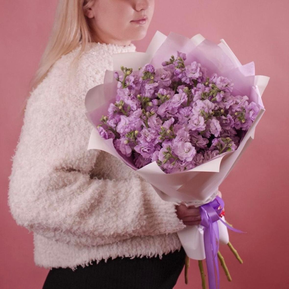 Фиолетовая маттиола, 9 шт